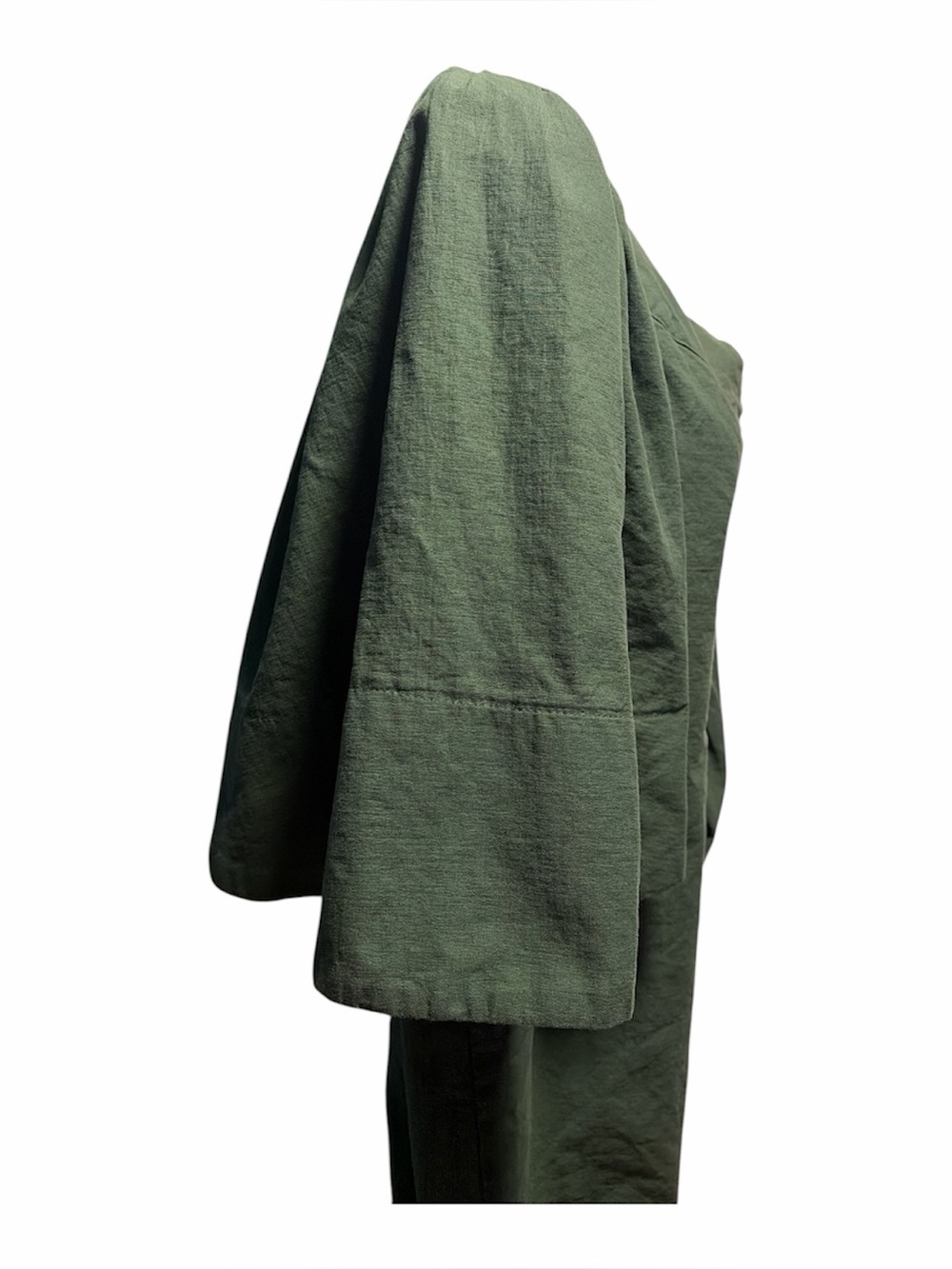 Tuckernuck Pomander Place Finley Flutter Sleeve Top Dark Green Size XL - Picture 3 of 6